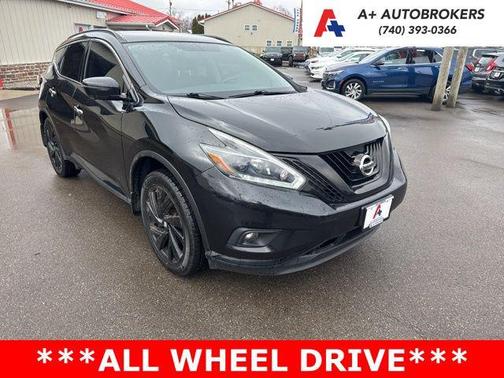 Magnetic Black Metallic 2018 Nissan Murano SL SUV