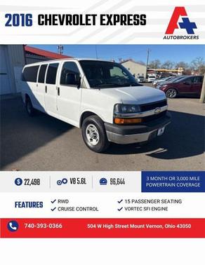 2016 Chevrolet Express 3500 LT