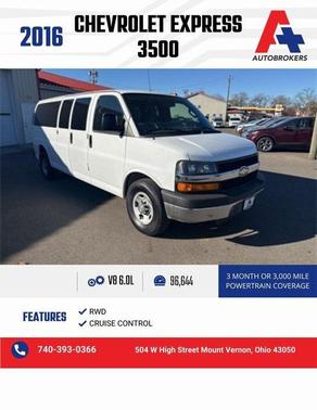 2016 Chevrolet Express 3500 LT