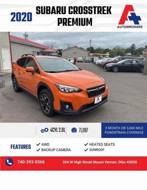 2020 Subaru Crosstrek Premium