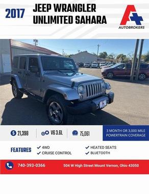 2017 Jeep Wrangler Unlimited Sahara