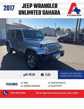 2017 Jeep Wrangler Unlimited Sahara