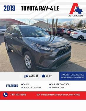 2019 Toyota RAV4 LE