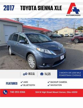 2017 Toyota Sienna XLE