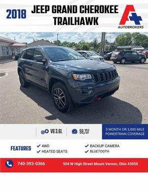2018 Jeep Grand Cherokee Trailhawk