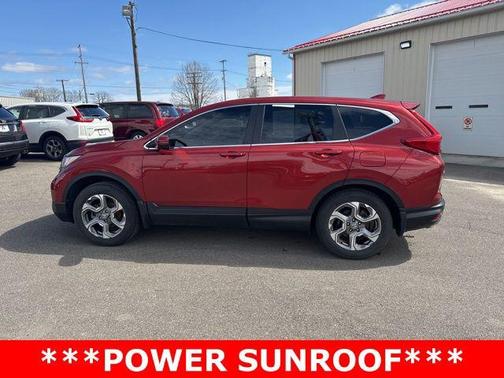 Red 2018 Honda CR-V EX