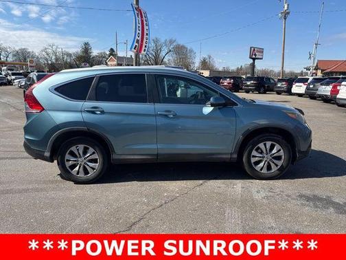 Blue 2014 Honda CR-V EX-L