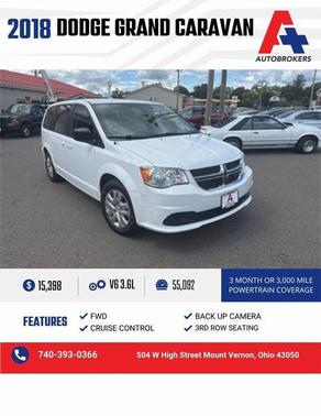 2018 Dodge Grand Caravan SE