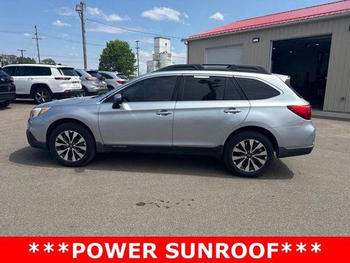 Ice Silver Metallic 2017 Subaru Outback 2.5i Limited