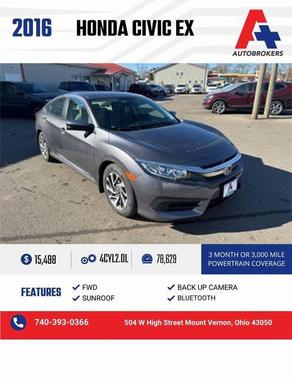 2016 Honda Civic EX