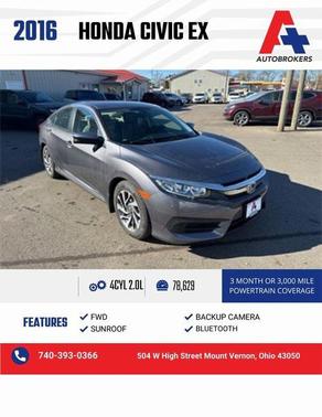 2016 Honda Civic EX
