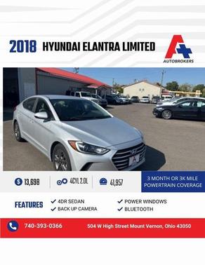 2018 Hyundai ELANTRA SEL
