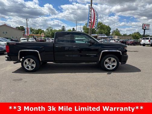 Black 2016 Chevrolet Silverado 1500 Custom