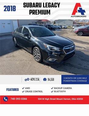 2018 Subaru Legacy Premium