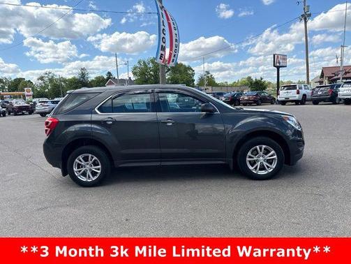 Nightfall Gray Metallic 2017 Chevrolet Equinox LS
