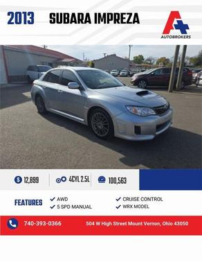 2013 Subaru Impreza WRX Base