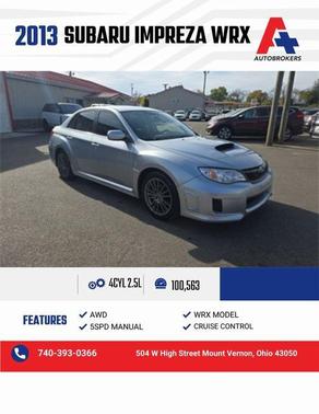 2013 Subaru Impreza WRX Base