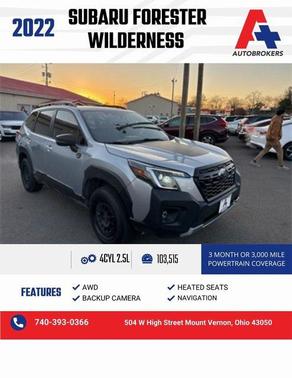 2022 Subaru Forester Wilderness