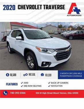 2020 Chevrolet Traverse LT Cloth