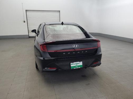 Black 2023 Hyundai SONATA SEL