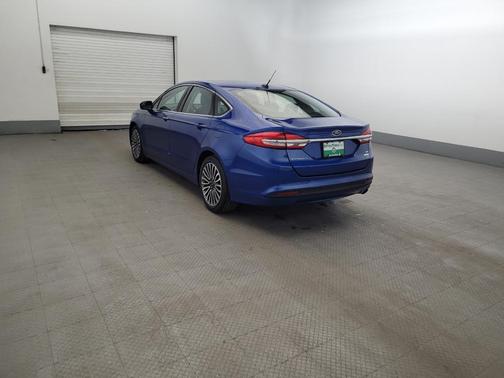 Blue 2018 Ford Fusion SE