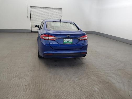 Blue 2018 Ford Fusion SE
