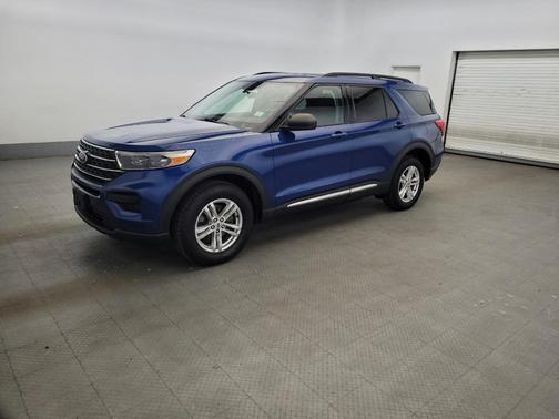 Atlas Blue Metallic 2020 Ford Explorer XLT