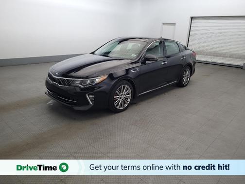 Ebony Black 2018 Kia Optima SX Turbo