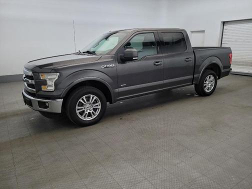 Gray 2015 Ford F-150 Lariat