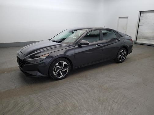 Portofino Gray 2023 Hyundai ELANTRA SEL