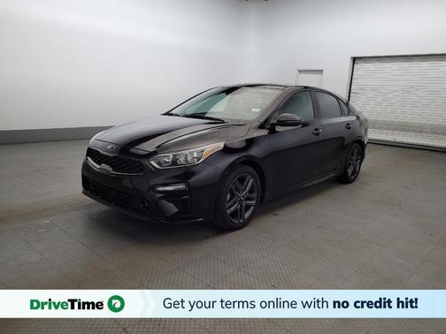 Aurora Black 2021 Kia Forte GT-Line
