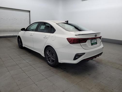 Clear White 2021 Kia Forte GT-Line