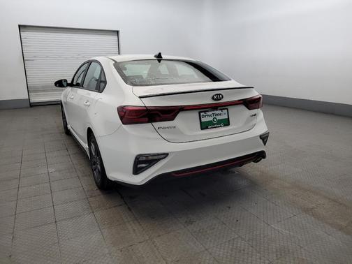 Clear White 2021 Kia Forte GT-Line