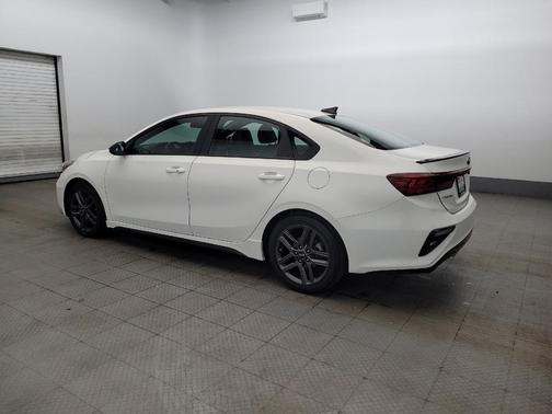 Clear White 2021 Kia Forte GT-Line