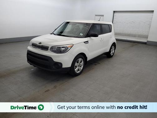 Clear White 2018 Kia Soul Base