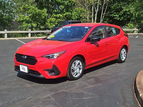 Pure Red 2025 Subaru Impreza