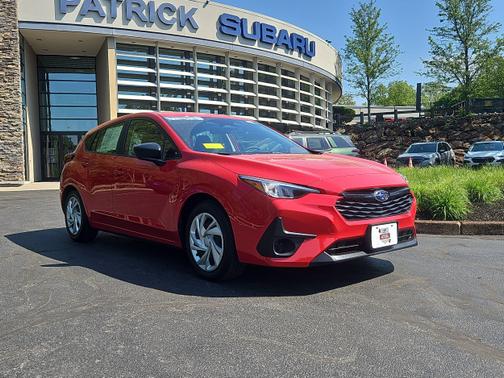 Pure Red 2025 Subaru Impreza