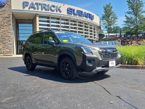 Autumn Green Metallic 2023 Subaru Forester Wilderness