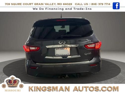 Diamond Slate 2014 INFINITI QX60 Hybrid Base