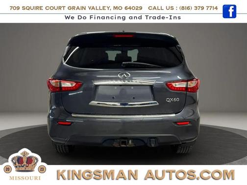 Diamond Slate 2014 INFINITI QX60 Hybrid Base