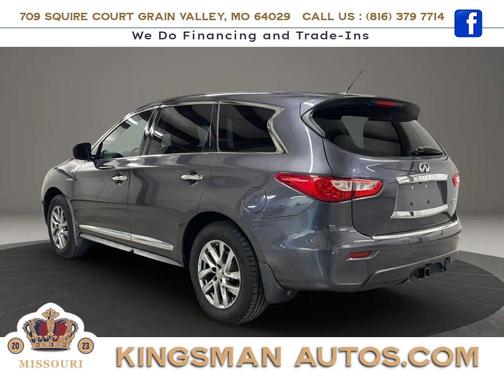 Diamond Slate 2014 INFINITI QX60 Hybrid Base