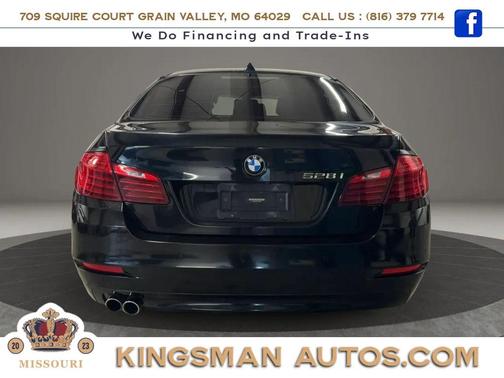 Black 2014 BMW 528 528i Sedan 4D