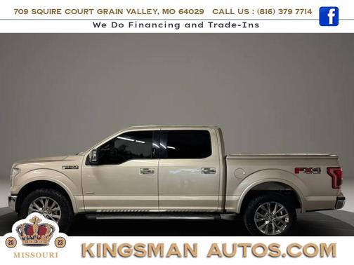 White Gold 2017 Ford F-150 Lariat