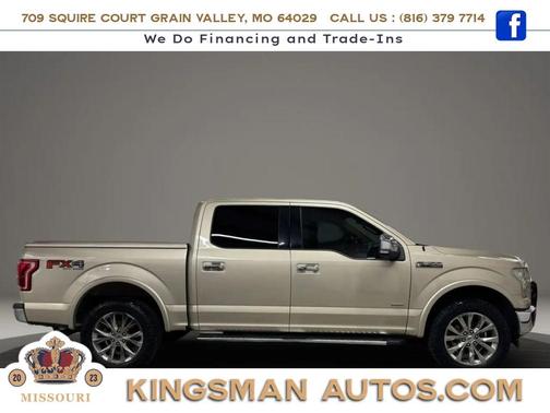 White Gold 2017 Ford F-150 Lariat