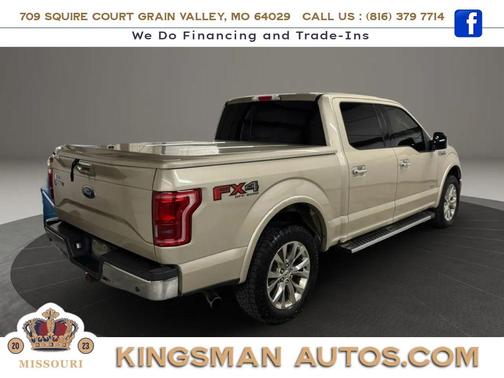 White Gold 2017 Ford F-150 Lariat