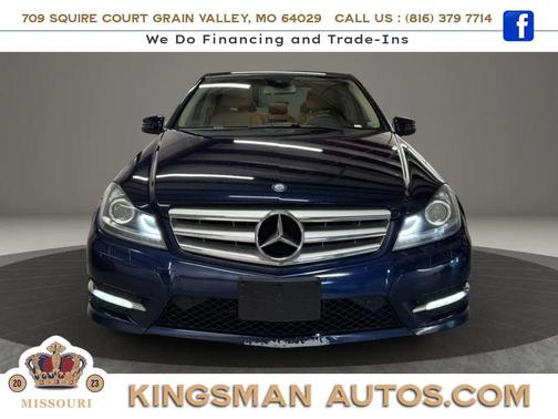 Lunar Blue Metallic 2013 Mercedes-Benz C-Class C 300 4MATIC Sport