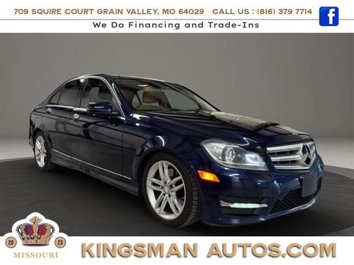 Lunar Blue Metallic 2013 Mercedes-Benz C-Class C 300 4MATIC Sport