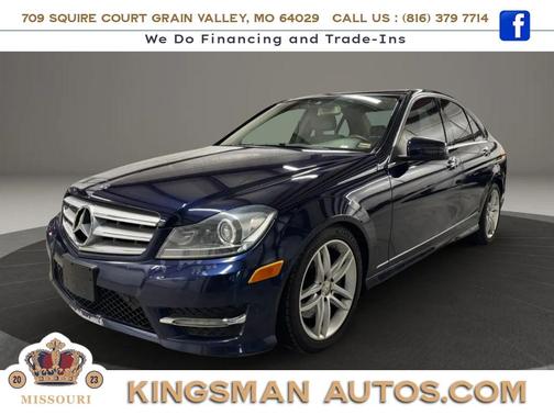 Lunar Blue Metallic 2013 Mercedes-Benz C-Class C 300 4MATIC Sport