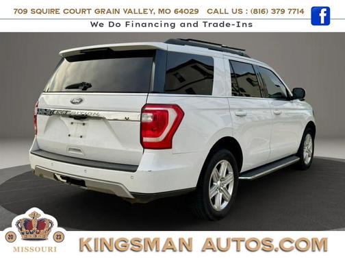 Oxford White 2019 Ford Expedition XLT