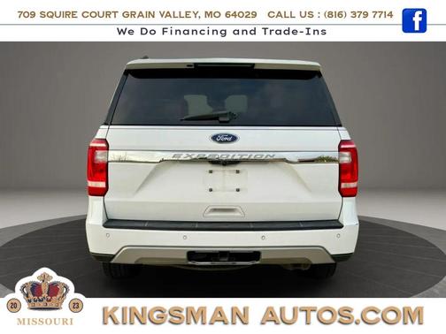 Oxford White 2019 Ford Expedition XLT